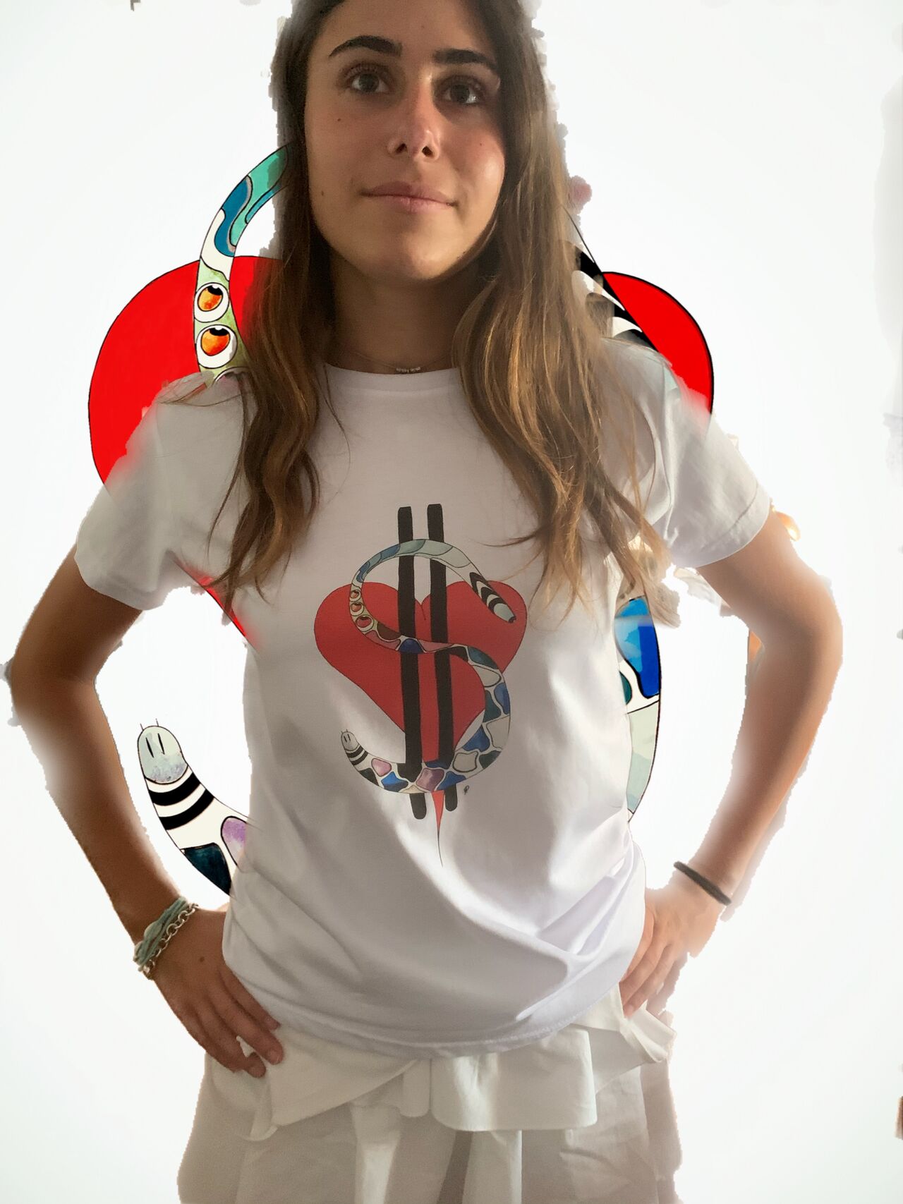 T shirt Face of Money